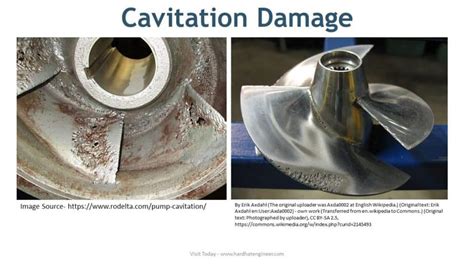 in a centrifugal pump cavitation can result in|pump impeller cavitation damage pictures.